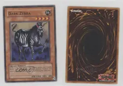 Dark Zebra Unlimited YuGiOh Magic Ruler Booster #MRL-084 2002 1hb4 - Image 3