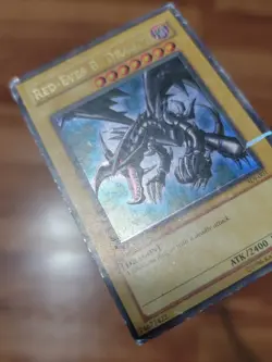PL! Yugioh Red-Eyes Black Dragon SDJ-001 1st Edition Holo Rare Yu-Gi-Oh! - Image 3
