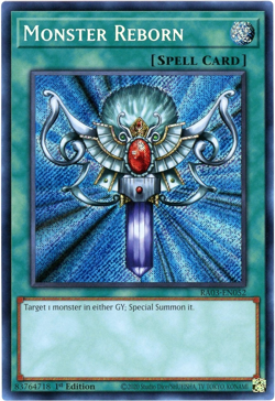 Yugioh! Monster Reborn - RA03-EN052 Secret Rare - NM/M Quarter Century Bonanza - Image 1