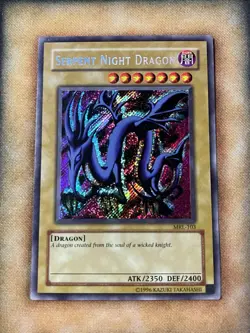 Yugioh Serpent Night Dragon MRL-103 Magic Ruler Unlimited Original Print - Image 1