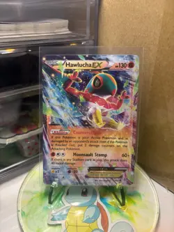 Hawlucha EX 64/111 XY Furious Fists Ultra Rare 2014 English Pokemon Card TCG - Image 1