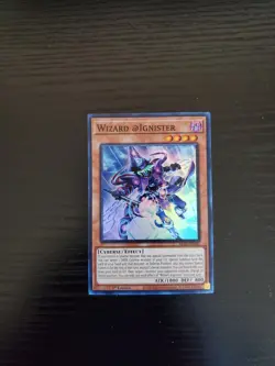 Yugioh Alliance Insight - Wizard @Ignister - Super Rare - ALIN-EN001 - Image 1