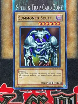 Yugioh Summoned Skull DB1-EN142 Super Rare NM - Image 1