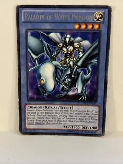Paladin of White Dragon MFC-026 - Ultra Rare - Yugioh - Magician's Force NM/M - Image 1