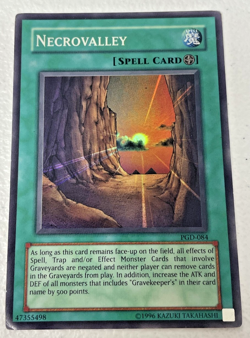 Yugioh Necrovalley PGD-084 Unlimited Super Rare Holo - LP - Image 1