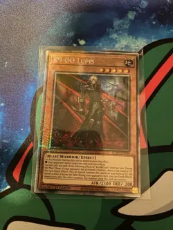 Yugioh! K9 -OO Lupis *STARLIGHT RARE* Justice Hunters JUSH-EN034 - Image 2