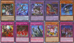 Yugioh Dinomorphia Deck - Rexterm Therizia Dinosaur Supreme King Z-ARC - Image 1