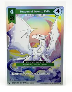 MetaZoo Dragon of Oconto Falls Super Rare Holo Card Base Set (2025) MZ1 072/214 - Image 1