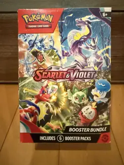 New Pokemon TCG Trading Card Game Scarlet and Violet Base Set Booster Bundle - Image 1