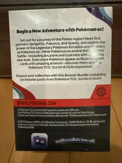 New Pokemon TCG Trading Card Game Scarlet and Violet Base Set Booster Bundle - Image 2