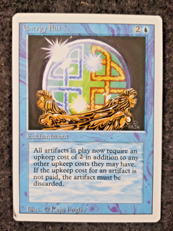 Energy Flux Revised Magic the Gathering Never played MINT MTG CARD.... (DS3D1K5) - Image 1