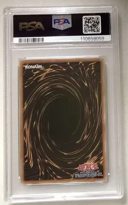 Yu Gi Oh Dark Magician PSA10 25th Secret Rare QCAC JP018 Japan Card - Image 2