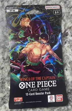 🔥Wings of The Captain Booster Pack One Piece Card Game w/12 Card Booster Pack🔥 - Image 1