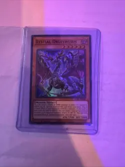 Bystial Druiswurm DABL-EN008 Darkwing Blast 1st Edition Yu-Gi-Oh Card - Image 1