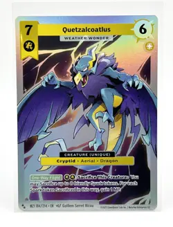 MetaZoo Quetzalcoatlus Super Rare Holo Card Base Set (2025) MZ1 184/214 - Image 1