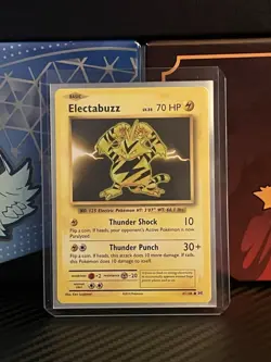 Pokemon TCG Electabuzz XY Evolutions Card 41/108 Regular Common - Image 3