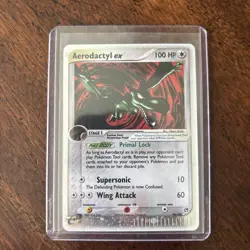 Aerodactyl ex Pokemon Card Ultra Rare Holo Pokemon Sandstorm 2003 94/100 - Image 1