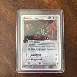 Aerodactyl ex Pokemon Card Ultra Rare Holo Pokemon Sandstorm 2003 94/100 - Image 2
