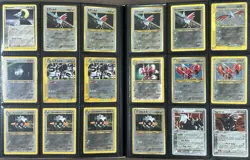 Vintage Pokemon Card Collection Lot Binder 163x Holos, Crystal Crobat, Shin Noct - Image 3