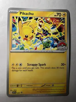 Pokemon TCG: Scarlett & Violet - Pikachu (World Championships 2025 Promo Card) - Image 1