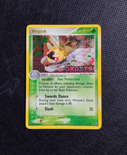 Ninjask 13/107 EX Deoxys Reverse Holo Pokemon Card NM - Image 1