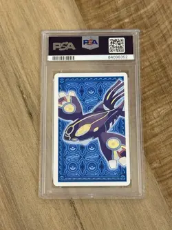 ALPHA SAPPHIRE 2015 Pokemon Japanese Poker Playing Card 2 OF SPADES PSA 9 - Image 2