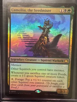 Camellia, the Seedmiser · Foil - NM - MTG - BLOOMBURROW - Image 1