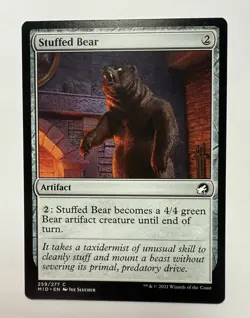 x1 Stuffed Bear MID MTG 259/277 COMMON M/NM 1x - Image 1
