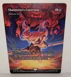 Shantotto's Coercion - Diabolic Intent (Showcase) Final Fantasy #34 Rare MTG - Image 1