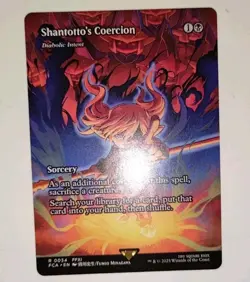 Shantotto's Coercion - Diabolic Intent (Showcase) Final Fantasy #34 Rare MTG - Image 2