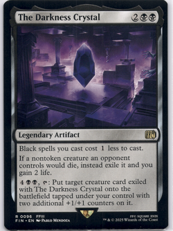 The Darkness Crystal (Final Fantasy) [FIN] (MTG) Magic the Gathering 096 - Image 1