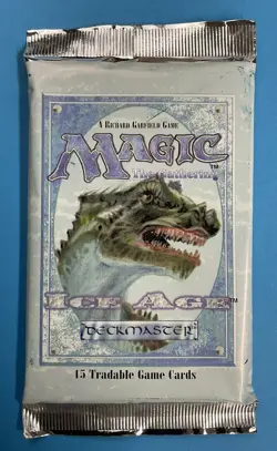 *Factory Sealed* Magic the Gathering “ICE AGE Booster Pack” MTG - Image 1