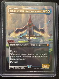 Ishai, Ojutai Dragonspeaker (Borderless 89) - NM - Bloomburrow - MTG - Image 1