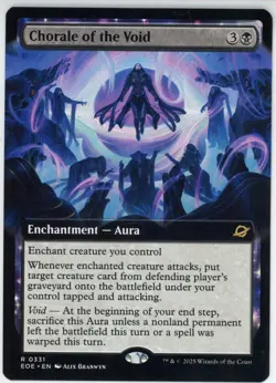 Chorale of the Void Extended Art Edge of Eternities MTG 331 EOE - Image 1