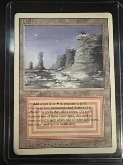 MTG Plateau | Revised Edition | MP - Image 1