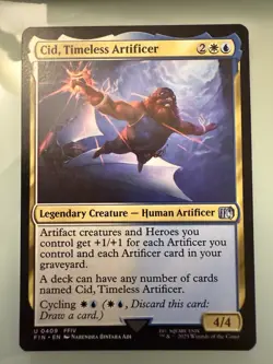 MTG - Final Fantasy - Complete Common/Uncommon Set Includes Cid #409 NM/unplayed - Image 2