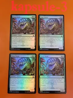 4x Siege Wurm | FOIL | Ravnica Remastered | MTG Magic Cards - Image 1