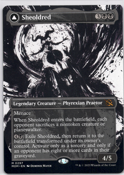 Sheoldred (Showcase) [March of the Machine] (MOM) [MTG] Magic the Gathering 297 - Image 1