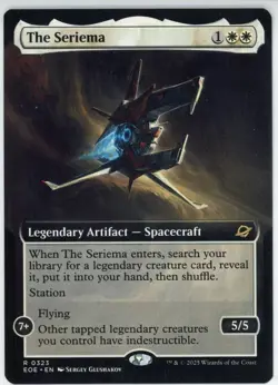 The Seriema Extended Art Edge of Eternities MTG 323 EOE - Image 1