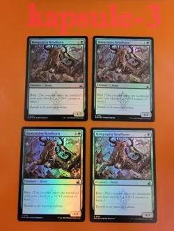 4x Rampaging Rendhorn | FOIL | Ravnica Remastered | MTG Magic Cards - Image 1