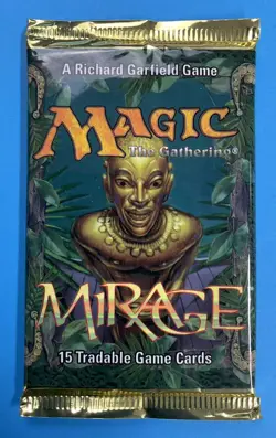 *Factory Sealed* Magic the Gathering “Mirage Booster Pack” MTG - Image 1