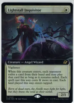 Lightstall Inquisitor Extended Art Foil Edge of Eternities MTG 320 EOE - Image 1