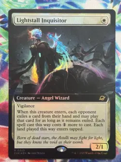 Lightstall Inquisitor Extended Art Foil Edge of Eternities MTG 320 EOE - Image 1