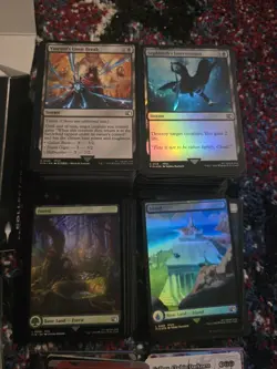 Final Fantasy MTG Magic the Gathering Bundle 300+ Cards C/Uc/R/Lands +more - Image 3