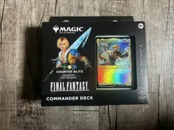 MTG Final Fantasy VII Commander Deck Counter Blitz Factory Sealed New - Image 2