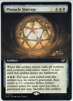 Pinnacle Starcage Extended Art Edge of Eternities MTG 322 EOE - Image 1