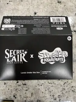 Lands Under the Sea Secret Lair MTG x SpongeBob SquarePants Magic FOIL SET - Image 3