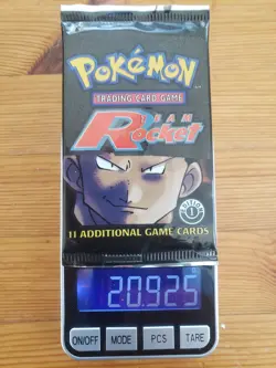 Pokemon Team Rocket 1st Edition Booster Pack - Giovanni Art SHIP./INS. INCLUDED - Image 1
