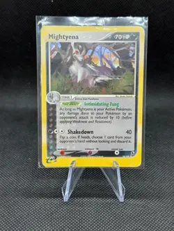 2003 Pokemon EX Ruby & Sapphire Holo Rare Mightyena 10 - Image 1