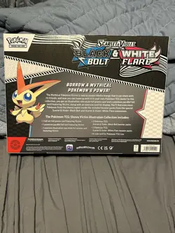 Pokemon Black Bolt & White Flare Unova Victini Illustration Collection Box - Image 2